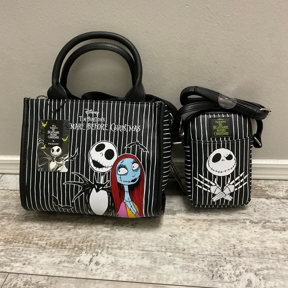 NwT Nightmare before christmas purse and phone crossbody bag